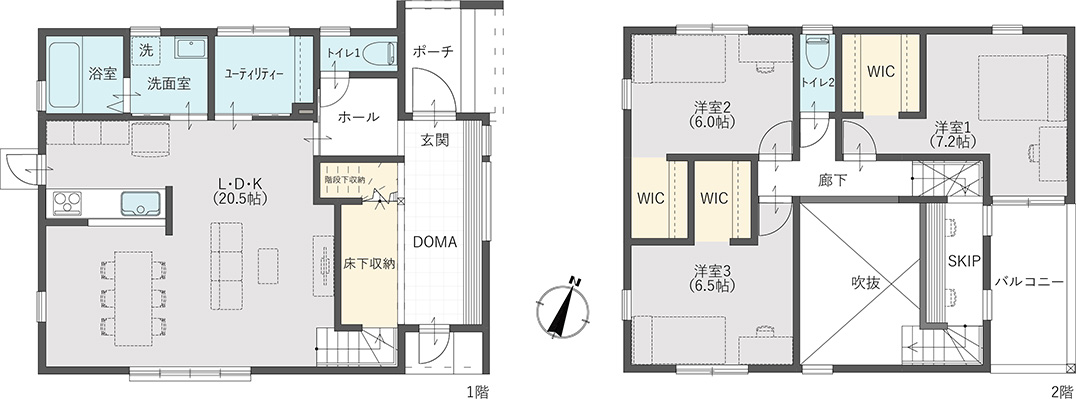 参考プラン（間取り）